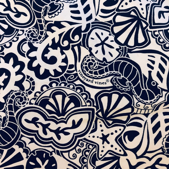 NWOT VINEYARD VINES Skirt blue white PREPPY NEW - Picture 2 of 5